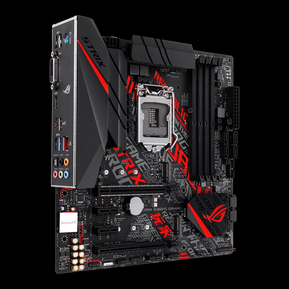 Asus rog strix b360 g gaming совместимость с процессорами